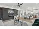 Inviting living and kitchen area with sleek finishes, dining space, and modern appliances at 1882 Francis Nw Ave, Atlanta, GA 30318