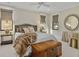 Comfortable bedroom with decorative accents, bedside tables, and natural lighting at 284 Hook St, Alpharetta, GA 30009