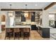 Stylish kitchen featuring a large island, modern appliances, and elegant pendant lighting at 284 Hook St, Alpharetta, GA 30009