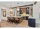 Gourmet kitchen featuring a center island, pendant lighting, and stainless steel appliances at 284 Hook St, Alpharetta, GA 30009