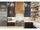Modern kitchen with custom cabinets, stainless steel appliances, and open shelving at 284 Hook St, Alpharetta, GA 30009