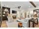 Cozy living room boasts a fireplace, comfortable seating, and stylish decor at 284 Hook St, Alpharetta, GA 30009