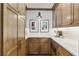 Well-organized pantry featuring custom cabinetry, ample counter space, and built-in appliances at 284 Hook St, Alpharetta, GA 30009