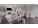 Bright living room with fireplace, built-ins, and smooth flooring, open concept at 486 Crestmont Ln, Canton, GA 30114