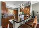 Stylish kitchen boasts granite countertops, stainless steel appliances, and a breakfast bar with seating at 700 Piedmont Ne Ave # 4, Atlanta, GA 30308
