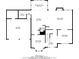 The floor plan highlights the home's layout, with dimensions for each room, including the kitchen and living room at 4380 Laurian Nw Dr, Kennesaw, GA 30144