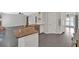 Modern kitchen featuring granite counters, an island, and stainless steel appliances at 4380 Laurian Nw Dr, Kennesaw, GA 30144