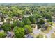 Lush, green neighborhood with mature trees, sidewalks, and cul-de-sac streets creates a welcoming community feel at 4813 Fernie Ne Ct, Marietta, GA 30068