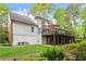Beautiful backyard featuring a deck at 4813 Fernie Ne Ct, Marietta, GA 30068