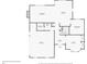 First floor plan showing layout of kitchen, living room, and garage at 899 Fairwood Nw Way, Acworth, GA 30101