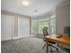 Bright office space with large bay windows, neutral walls, carpet and ample closet space at 899 Fairwood Nw Way, Acworth, GA 30101