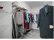Walk-in closet offering ample storage space and organization at 899 Fairwood Nw Way, Acworth, GA 30101