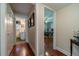 Hallway with access to the bathroom and bedroom at 1924 Windburn Ct, Snellville, GA 30078