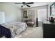 Cozy bedroom with natural light and neutral tones at 7522 Greens Mill Dr, Loganville, GA 30052