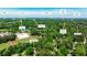 Wide aerial shot showing property at 1280 Berkeley Rd and neighborhood features at 1280 Berkeley Rd, Avondale Estates, GA 30002