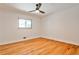 Minimalist bedroom with hardwood floors and natural light at 1280 Berkeley Rd, Avondale Estates, GA 30002