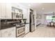 Well-equipped kitchen featuring stainless steel appliances and ample storage at 1280 Berkeley Rd, Avondale Estates, GA 30002