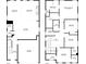 Detailed floor plan showcasing the layout of the home's first and second floors at 3715 Lexington Rd, Tucker, GA 30084