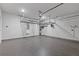 Epoxy floor garage featuring added overhead storage at 3715 Lexington Rd, Tucker, GA 30084