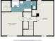 Upstairs home layout showcasing the primary bedroom, bathroom, hall and second bedroom at 464 Meadowbrook Dr, Mcdonough, GA 30253