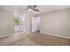 Spacious main bedroom, leading into the main bathroom at 464 Meadowbrook Dr, Mcdonough, GA 30253