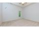 Bedroom with neutral carpet, ceiling fan, and a window providing natural light at 51 Sagemont Ct, Acworth, GA 30101
