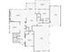 Main level floorplan showing living spaces, kitchen, bathrooms, mud room, garage, and dining room at 51 Sagemont Ct, Acworth, GA 30101