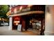 Inviting restaurant entrance with an awning highlighting steaks, burgers, and prime rib at 1362 Briarcliff Ne Rd, Atlanta, GA 30306