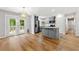 Bright modern kitchen with stainless steel appliances, granite counters, and updated features at 2663 Lowell Dr, Morrow, GA 30260