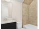 Bathroom featuring a modern vanity, bathtub, and a neutral color palette at 4343 Ainsley Mill Ln, Duluth, GA 30097