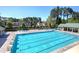 Large community pool with plenty of lounge chairs and nearby trees at 192 Adelaide Xing, Acworth, GA 30101