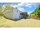 Spacious backyard featuring a deck, screened porch, and stairs leading down to the yard space at 2800 Araglin Dr, Dacula, GA 30019