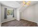 Bright bedroom with a ceiling fan, window and closet space at 345 Etheridge Rd, Auburn, GA 30011