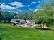Beautiful backyard with in-ground pool, poolhouse, and lush green lawn at 345 Etheridge Rd, Auburn, GA 30011