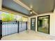 Covered patio with a view of the pool at 345 Etheridge Rd, Auburn, GA 30011