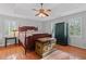 Comfortable bedroom with hardwood floors and natural light at 3521 Jefferson Township Pkwy, Marietta, GA 30066