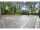 Community basketball court for recreational play at 4213 Schooner Ne Ct, Roswell, GA 30075