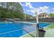 Nicely maintained tennis court for recreational use, offering a great amenity for residents at 4213 Schooner Ne Ct, Roswell, GA 30075
