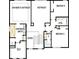 Second floor home plan featuring bedrooms, bathrooms, a retreat, and walk-in closet at 2340 Ellis Mountain Dr, Marietta, GA 30064