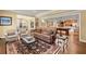 Large finished basement area features a living room, kitchenette, and a game room at 3562 Langley Oaks Se Ct, Marietta, GA 30067