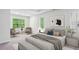 Bright main bedroom with large windows and elegant decor at 687 Avondale Creek Dr, Decatur, GA 30032