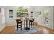 Cozy breakfast nook with large windows at 2130 Federal Rd, Roswell, GA 30075
