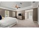 Large main bedroom with tray ceiling at 2130 Federal Rd, Roswell, GA 30075
