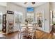 Bright breakfast nook with a table and chairs at 283 Rosebay Ln, Sharpsburg, GA 30277