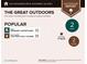 Outdoor report showing nearby park and golf course locations at 645 Woodwind Dr, Rockmart, GA 30153