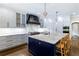 Gourmet kitchen with a center island, custom cabinetry, and high-end finishes at 808 Lullwater Ne Rd, Atlanta, GA 30307
