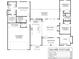 Detailed floor plan featuring a Primary bedroom, kitchen, great room, and a two car garage at 82 Lexie Court, Rockmart, GA 30153