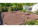 Inviting dog park area featuring mulch ground cover, benches, and mature trees at 118 Brighton Blvd, Woodstock, GA 30188