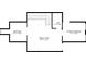 Floorplan displaying a bedroom, primary bedroom, Gathering room, and bath layout for easy visualization at 118 Brighton Blvd, Woodstock, GA 30188