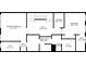 Upstairs floor plan showing primary bedroom, second bedroom, two baths, laundry room, and walk-in closets at 118 Brighton Blvd, Woodstock, GA 30188
